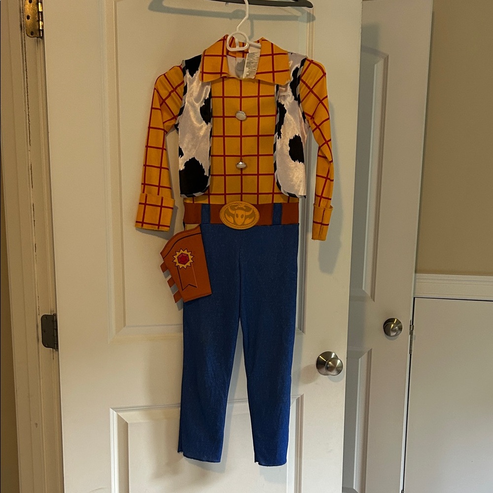 Disney Cowboy Sheriff Costume - Yellow and Blue
